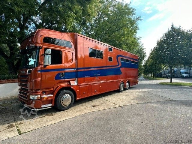 Kreaturvogn SCANIA Pferdetransporter