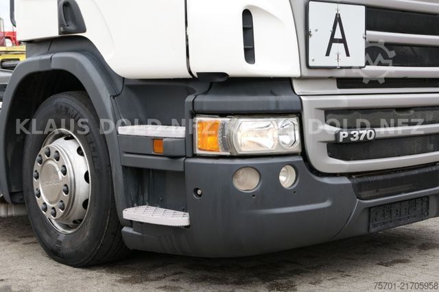 Hákový nosič kontejnerů SCANIA P370 Abrollkipper Meiller Lift-/Lenkachse Kamera