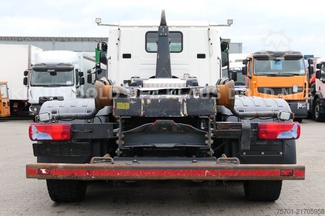 Hákový nosič kontejnerů SCANIA P370 Abrollkipper Meiller Lift-/Lenkachse Kamera