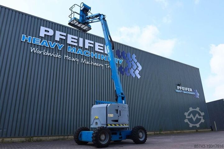 Scharnierende telescopische hoogwerker Genie Z34/22 Diesel, 4x4 Drive, 12.6m Working Height, 6.