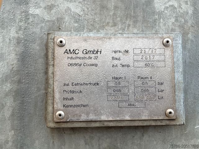 Vakuumtanktankvogn MERCEDES-BENZ Atego 816 BL/ Aufbau AMC Master/ Automatik/ AHK