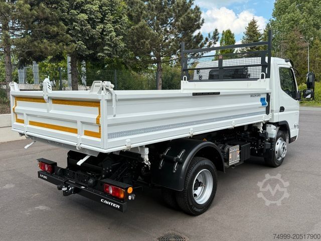 Driezijdige kipper bestelwagen FUSO Canter 7C18 Meiller Kipper Tageszulassung