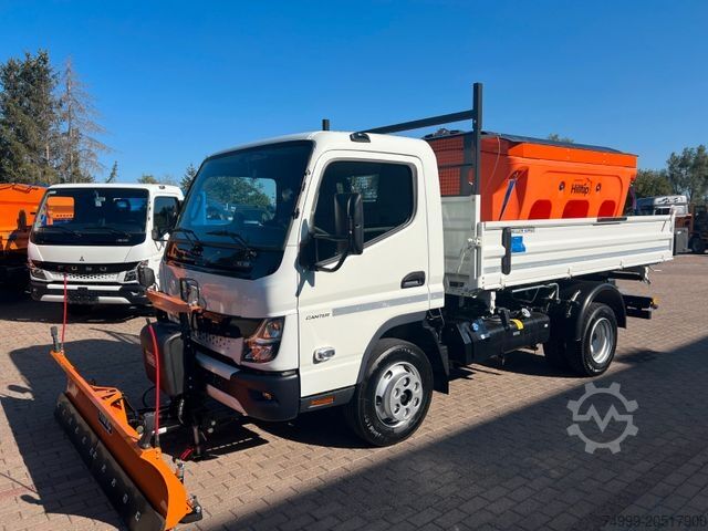 Driezijdige kipper bestelwagen FUSO Canter 7C18 Meiller Kipper Tageszulassung