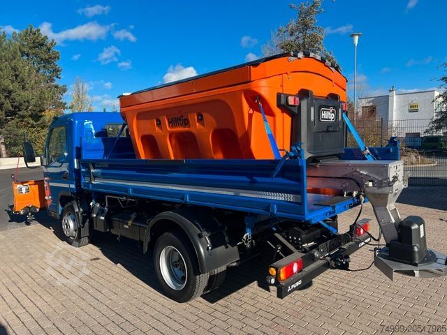 Driezijdige kipper bestelwagen FUSO Canter 7C18 Meiller Kipper Winterpaket