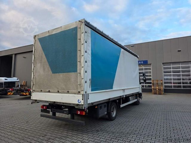 Gardinsided kassevogn DAF LF 170 Gardine, wie neu, nur 82 TKM Original !