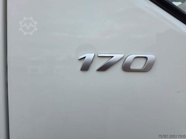 Gardinsided kassevogn DAF LF 170 Gardine, wie neu, nur 82 TKM Original !