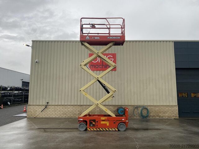 2018 LGMG AS0608, saxlift, 8 meter LGMG AS0608, Schaar hoogwerker, 8 meter