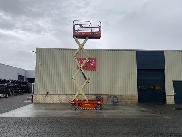 2018 LGMG AS0608, saxlift, 8 meter LGMG AS0608, Schaar hoogwerker, 8 meter