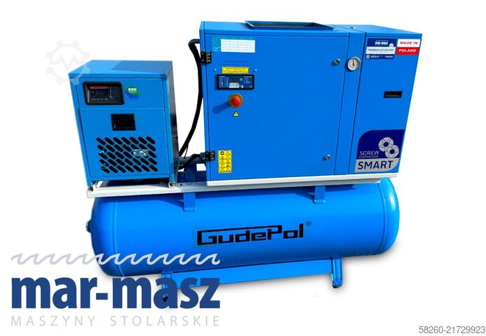 Compresor cu șurub 500l cu uscător GUDEPOL SMART-3G 11/10