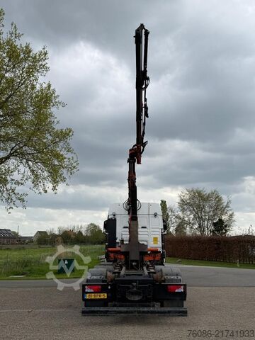 Containertransport (haakarmsysteem) MAN TGX KRAAN/HAAK/RADIO REMOTE!!