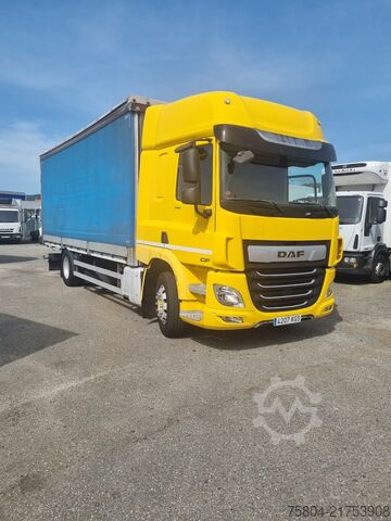 Camión plataforma con toldo DAF CF 340 FA