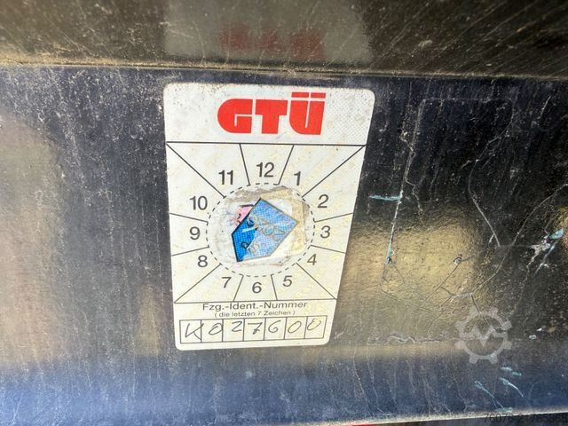 Drikkevaretrailer ACKERMANN-FRUEHAUF Tandem Schwenkwand LBW MBB 1.5 t