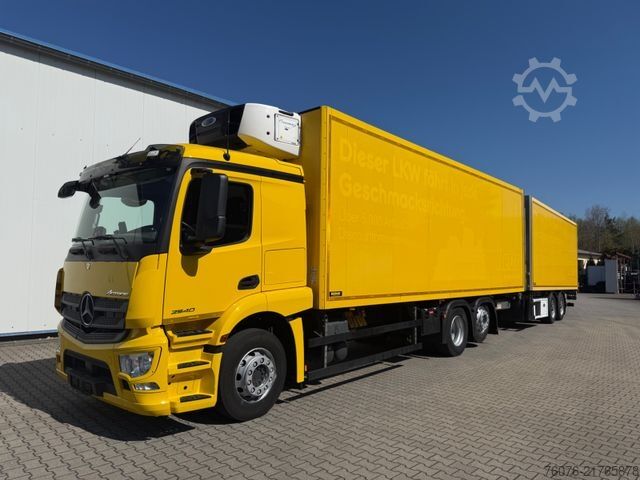 Camion frigorifique MERCEDES-BENZ 2540 LL 6x2/4 Kühlkoffer 8.2m LBW 2,5t  Carrier