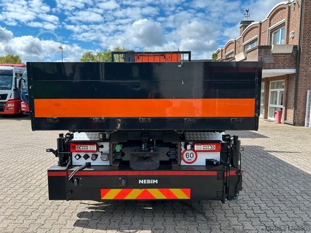 Teherautóra szerelt daru VOLVO FH 460 Balast-Pritsche + SZM 8x4