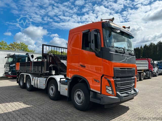 Teherautóra szerelt daru VOLVO FH 460 Balast-Pritsche + SZM 8x4