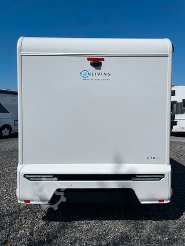Ημιενσωματωμένο αυτοκινούμενο τροχόσπιτο SUNLIVING C 70 DL *Ford 130 PS*Markise+Solaranlage*