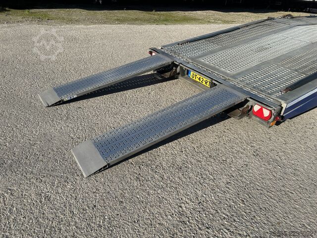 Fourgon porte-voitures Eroglu ALPB 08 / Semi Dieplader / Auto - Machine Trans...