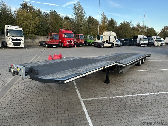 Chargeur bas Jumbo Groenewegen T 0152 D / Semi Dieplader / Auto - ...