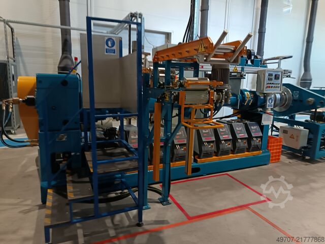 Μονωτικές πλάκες NBR και PVC Produktionslinie Gummiextrusion