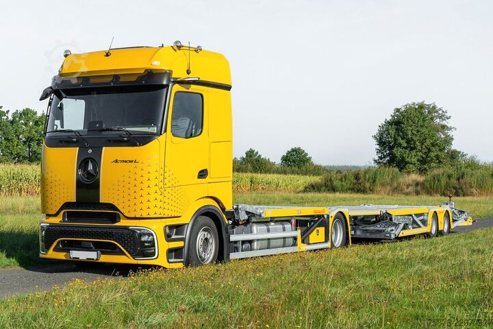 Camión portacoches MERCEDES-BENZ Actros mit Anhänger für 6 PKW SOFORT VERFÜGBAR