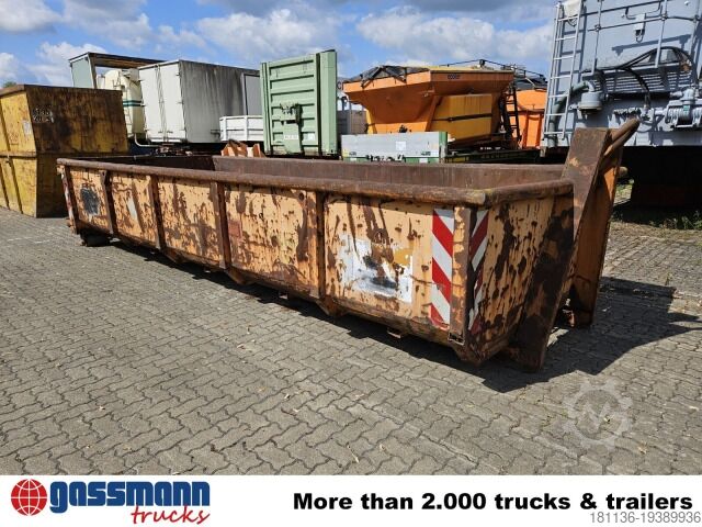 Afzetcontainer Abrollcontainer mit Flügeltür ca. 15m³