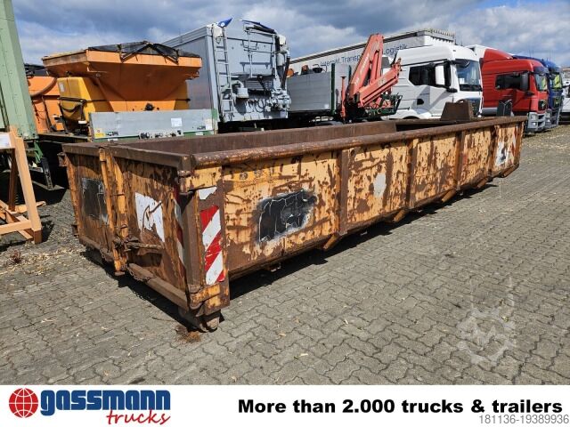 Afzetcontainer Abrollcontainer mit Flügeltür ca. 15m³