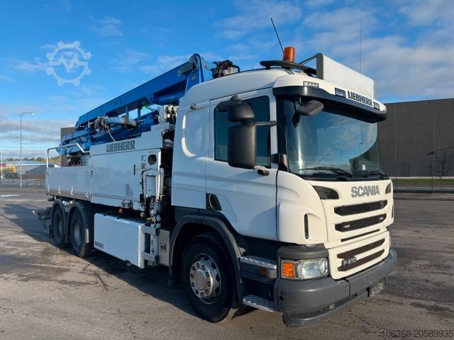 Betonpompwagen SCANIA P410 6x4 Liebherr THP 140 H 24 M4XH Concretepump