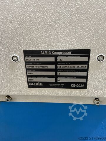 Schraubenkompressor Almig Belt 30-10