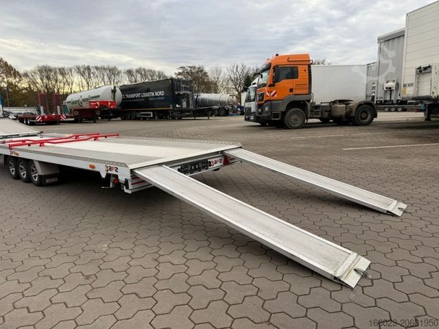Car carrier truck MERCEDES-BENZ Atego 918L Autotransporter mit BFZ Anhänger