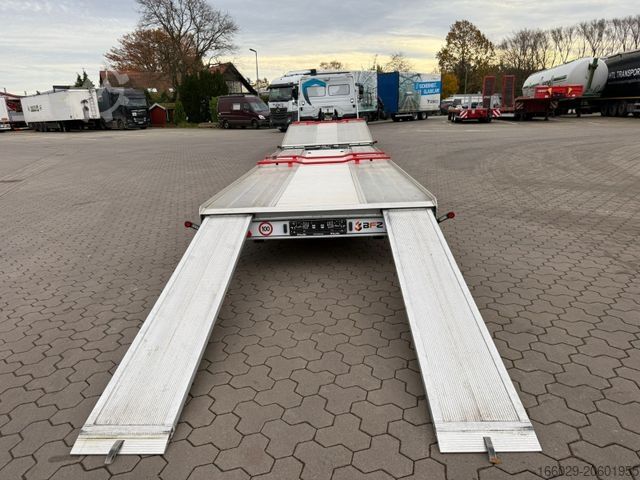 Car carrier van MERCEDES-BENZ Atego 918L Autotransporter mit BFZ Anhänger