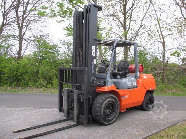 LPG targoncák Toyota 02-7FGA50