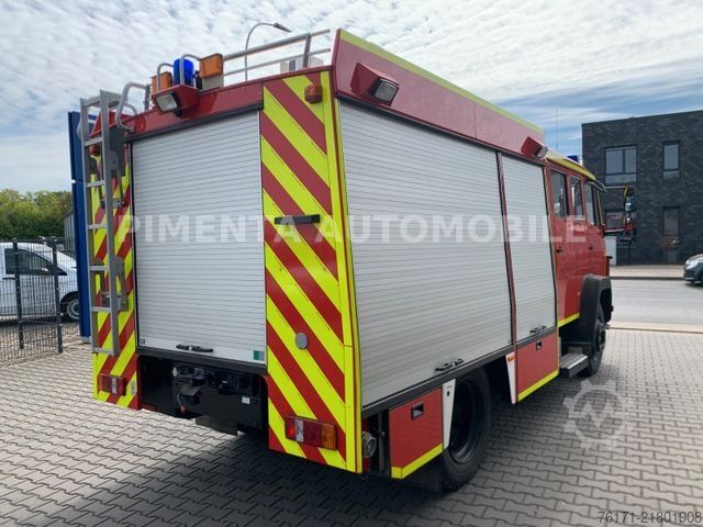 Vrachtwagen met bakwagen MERCEDES-BENZ 917 AF