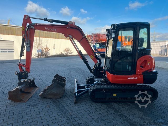 Minigraver KUBOTA KX042-4A / nur 1.462h! / 2022