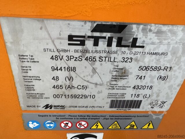 VS-22520 Reach Truck Still FMX14 year 2018 Sideshift Freelift STILL FMX14