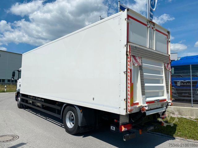 Φορτηγό κουτί (κουρμπαριστό) MAN TGM 18.290 BL Koffer 8,35m/LBW 3 to/ nur 190 tkm