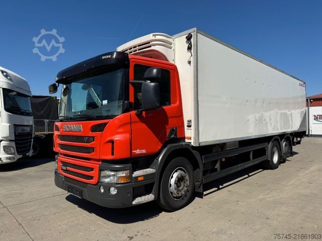 Ψυγείο φορτηγό SCANIA P 280 Kühlkoffer mit BÄR Ladebordwand / Kiesling