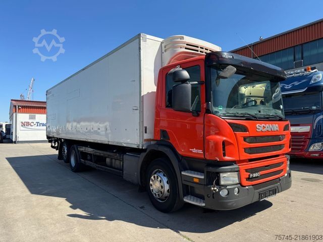 Ψυγείο φορτηγό SCANIA P 280 Kühlkoffer mit BÄR Ladebordwand / Kiesling