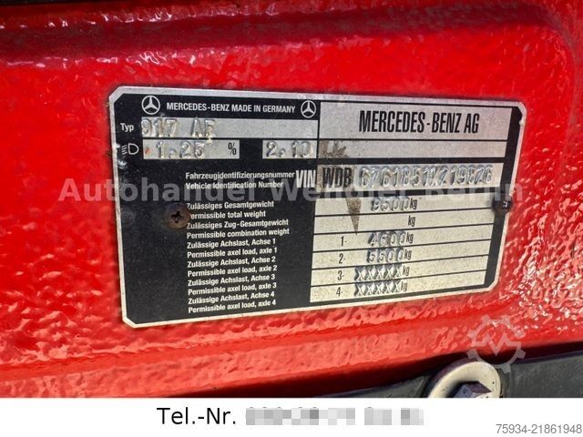 Anden MERCEDES-BENZ 917 AF LF 16TS 4x4/9Si./Ablstg. auf 7,5t zGG mgl