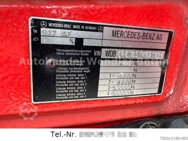 Sonstige MERCEDES-BENZ 917 AF LF 16TS 4x4/9Si./Ablstg. auf 7,5t zGG mgl