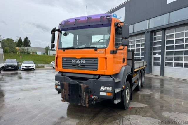 Camion plateau MAN TGA 26.350 6x4 SWS