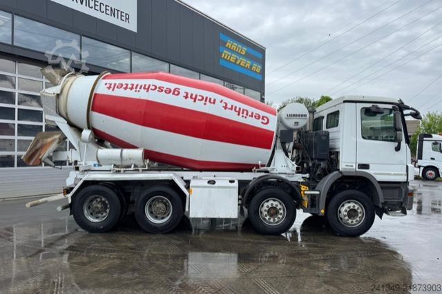 Concrete mixer truck MERCEDES-BENZ Actros 3244 8x4 Liebherr 9m3
