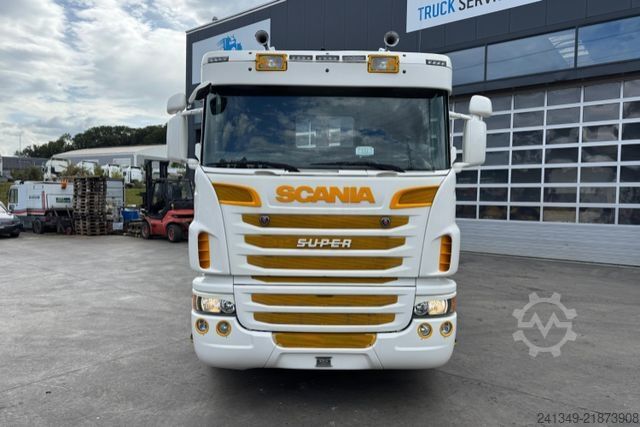 Roll-off tipper truck SCANIA G480 8x4 Abroll Sobag