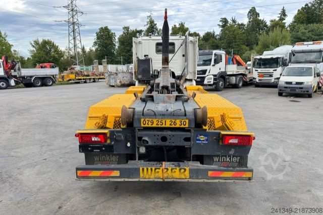 Roll-off tipper truck SCANIA G480 8x4 Abroll Sobag