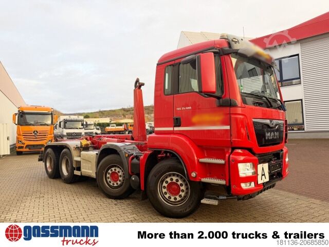 Kroklastbil MAN TGS 35.500 8x4 BB, Pritarder, Meiller RK 30.65
