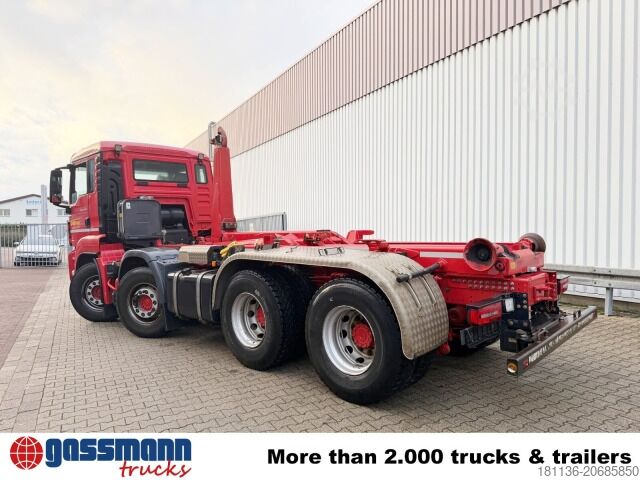 Kroklastbil MAN TGS 35.500 8x4 BB, Pritarder, Meiller RK 30.65