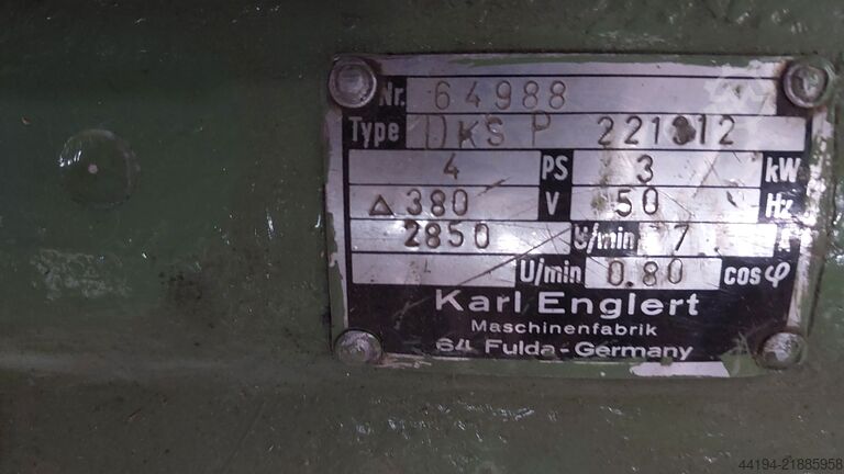 κινητήρας για μηχάνημα ακονίσματος μαχαιριών Reform Messerschleifmaschine