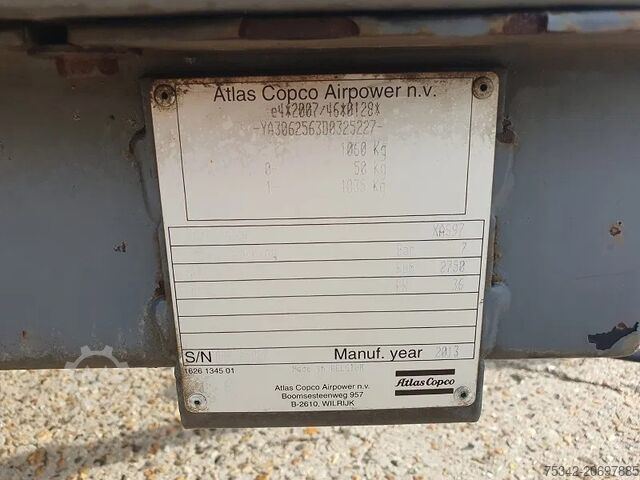 Compressor Atlas Copco Atlas Copco XAS97 -stock id100
