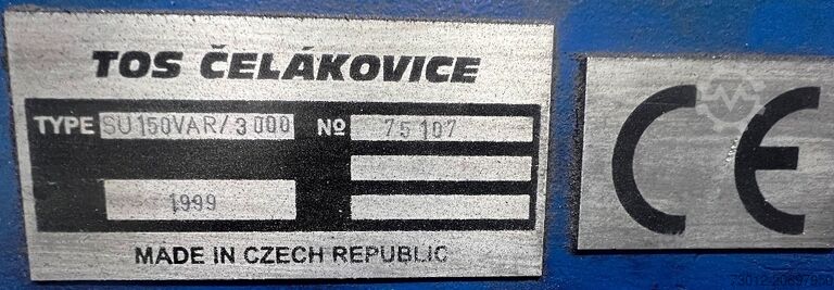 Lead/traction spindle lathe TOS SU 150 Variant