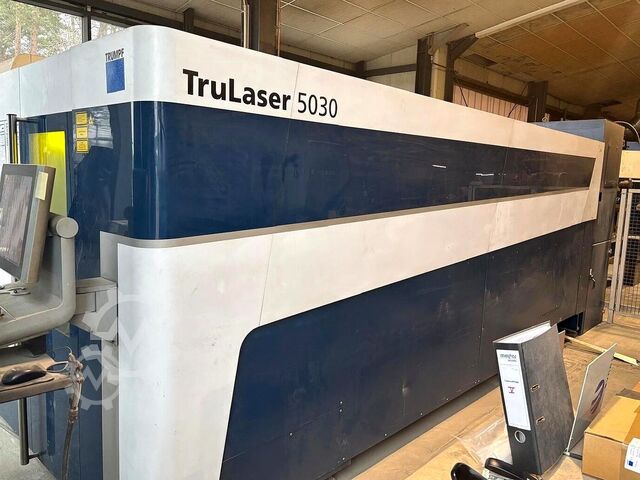 Máquina de corte a laser TRUMPF TruLaser 5030 3kW Fiber