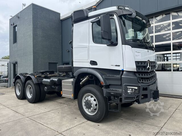 Mercedes-Benz Arocs 4058 AS 6x6 Tractor Head 180T Push Pull EURO-3 truck tractor Mercedes-Benz Arocs 4058 AS 6x6 Tractor Head 180T Push Pull E...
